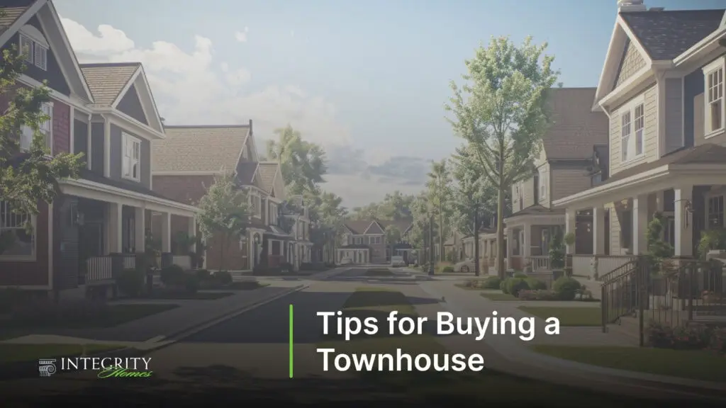 Tips for Buying a Townhouse