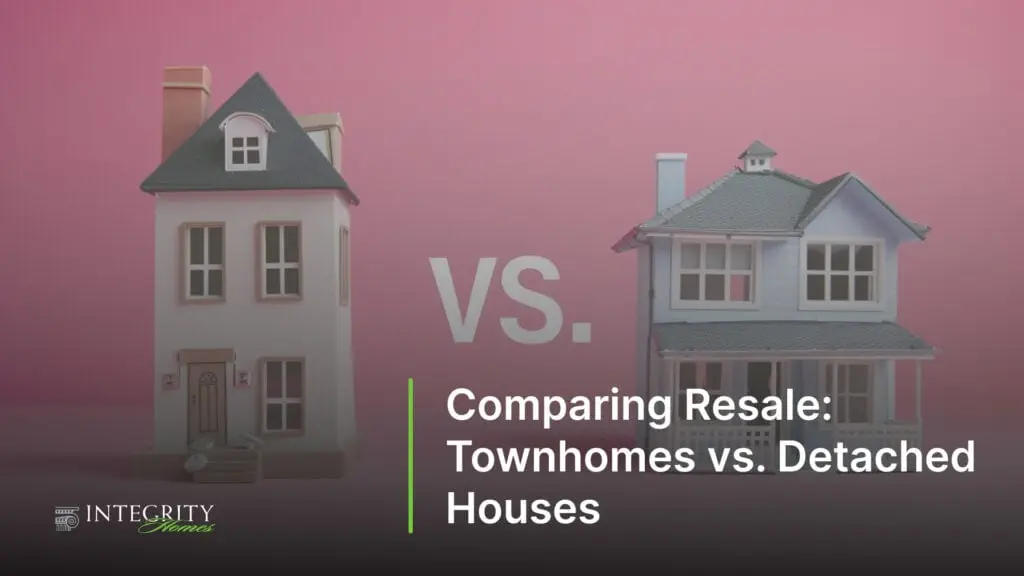 Comparing Resale: Townhome vs. Detached Houses