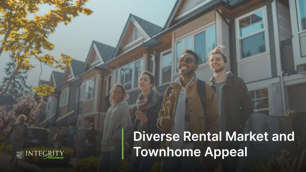 Diverse Rental Market and Townhome Appeal
