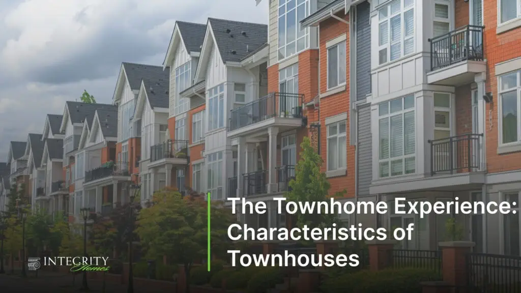 The Townhome Experience: Characteristics of Townhouses