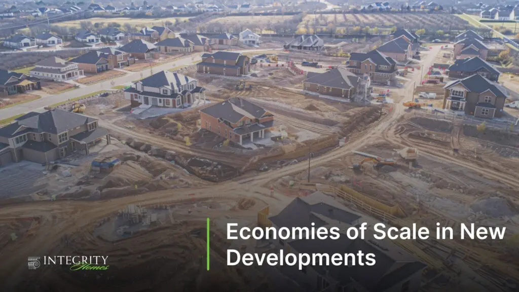Economies of Scale in New Developments