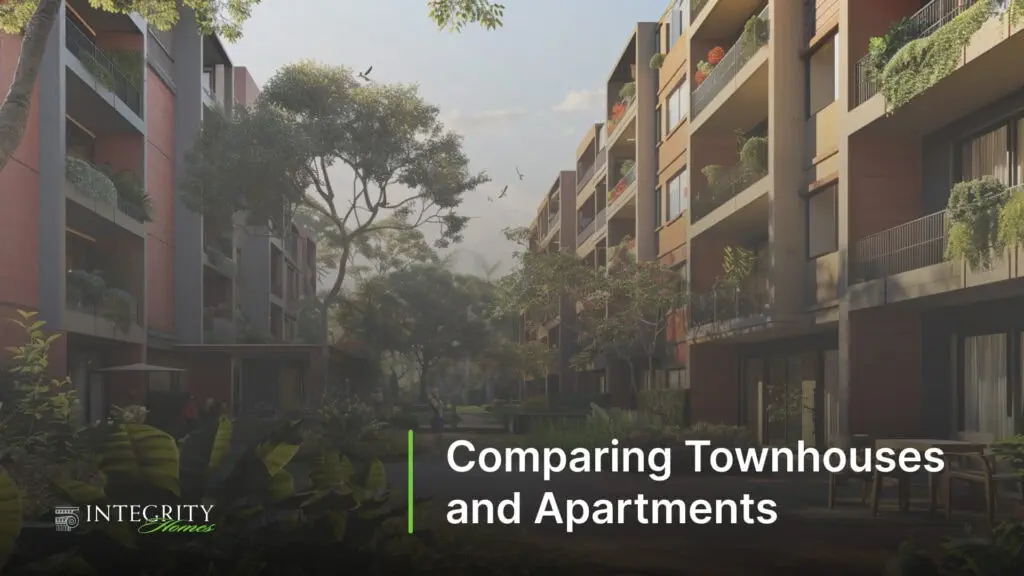 Comparing Townhouses and Apartments