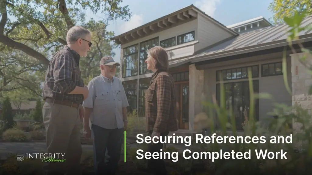 Securing References and Seeing Completed Work