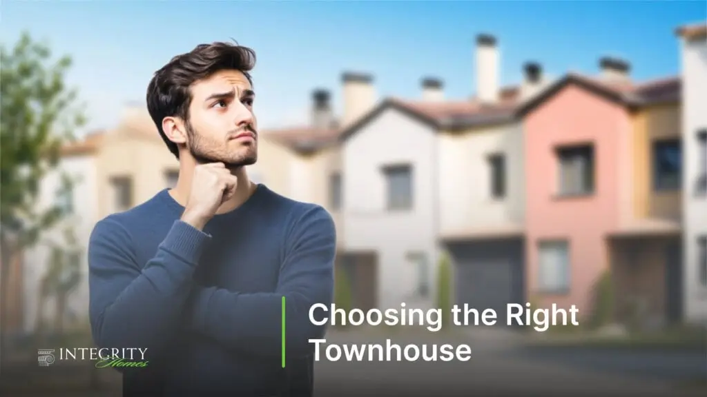 Choosing the Right Townhouse