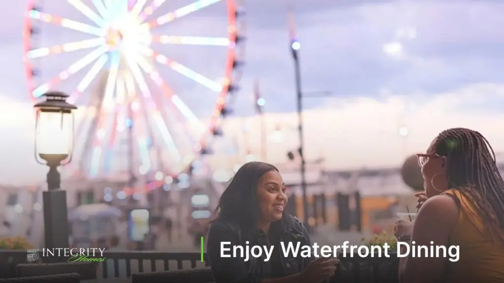 Enjoy Waterfront Dining