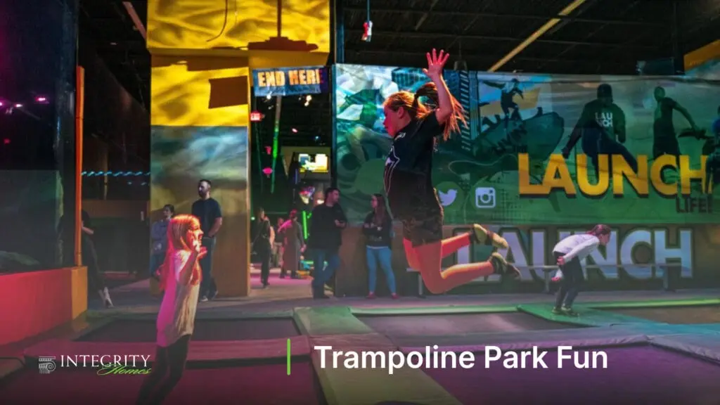 Trampoline Park Fun