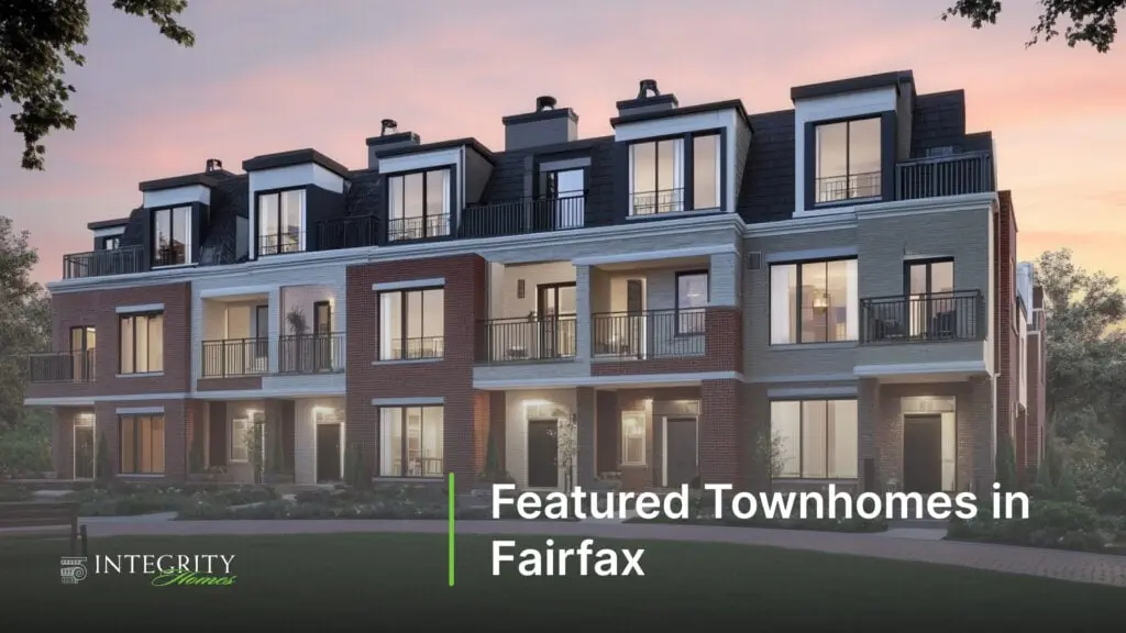Featured Townhomes in Fairfax